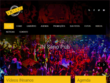Tablet Screenshot of insanopub.com.br